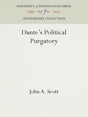 cover image of Dante's Political Purgatory